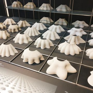 3D printed model study by BIG