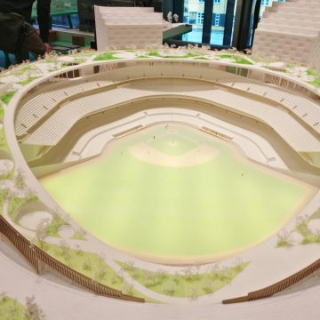 Design of Oakland As stadium by BIG architects